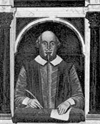 Geerart Janssen portrait of William Shakespeare